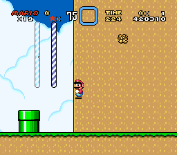 Super Mario World (USA) [Hack by Carol v1.0] (~Brutal Mario) (Ja